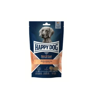 Happy Dog تشویقی سگ بالغ Care Snack Skin & Coat 100 گرم