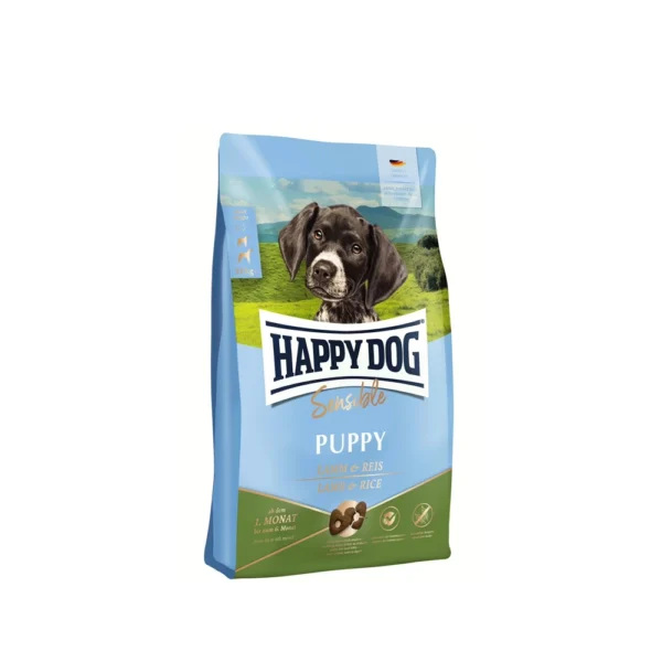 Happy Dog غذای خشک توله‌سگ Sensible Puppy Lamb & Rice با بره و برنج 1 کیلوگرم