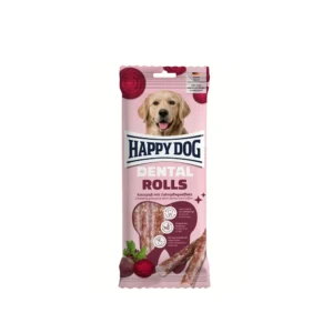 Happy Dog تشویقی سگ بالغ Dental Snacks Dental Rolls 148 گرم