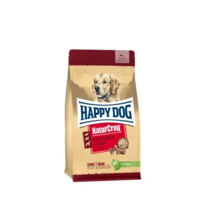 Happy Dog تشویقی سگ بالغ NaturCroq Mini Knochen Mini bones with chicken نژاد کوچک با مرغ 500 گرم