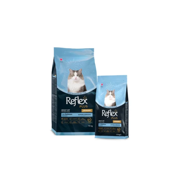 Reflex Plus Dry Food Adult Cat Urinary with Salmon 15 KG