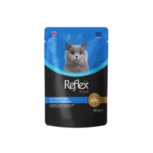 Reflex Plus Wet Chunks in Jelly Adult Cat with Tuna & Trout 85 G