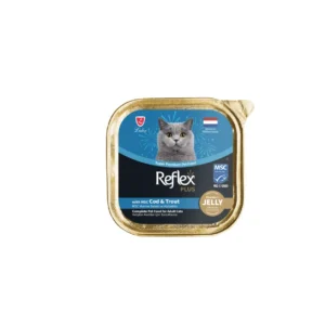 Reflex Plus Wet Chunks in Jelly Adult Cat with Trout & Cod 85 G