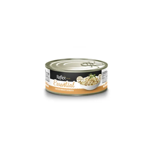 Reflex Plus Wet Food in Broth Adult Cat Essential with Chicken & Chicken Breast 70 G