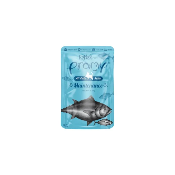 Reflex Plus Wet Food in Jelly Cat Pramy with Tuna & Chicken 70 G