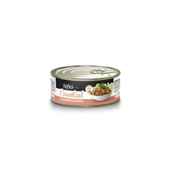 Reflex Plus Wet Food in Broth Kitten Essential with Tuna & Salmon 70 G