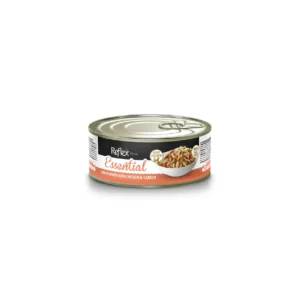 Reflex Plus Wet Food in Broth Adult Cat Essentials with Tuna & Chicken & Carrot 70 G