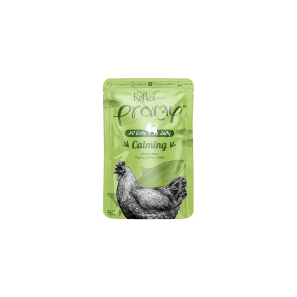 Reflex Plus Wet Food in Jelly Cat Pramy with Chicken & Salmon 70 G
