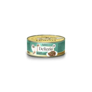 Reflex Plus Wet Chunks in Gravy Adult Cat Delizzia with Salmon & Chicken 85 G