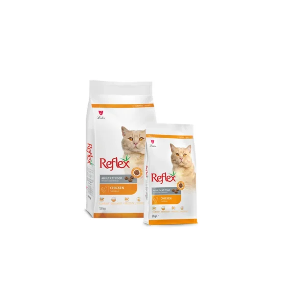 Reflex Adult Cat Dry Food with Chicken 15 KG