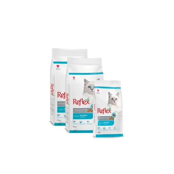 Reflex Sterilised Cat Dry Food with Salmon 2 KG