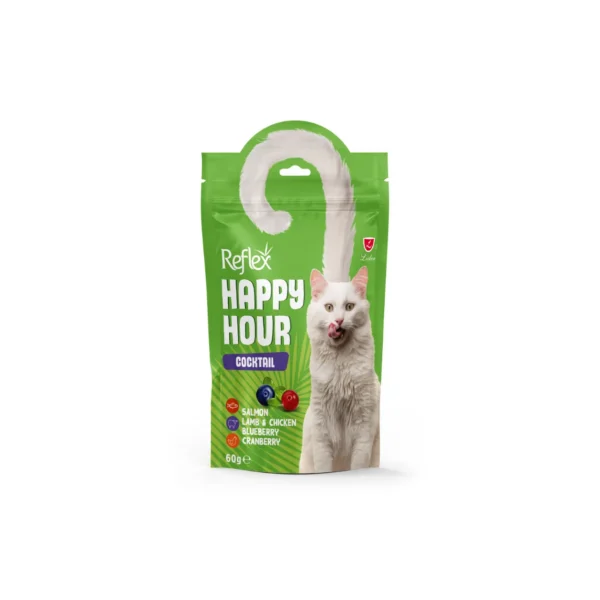 Reflex Happy Hour Healthy Bones Adult Cat Treat 60 G