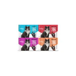 Reflex Sterilised Cat Meaty Mini Sticks with Salmon Lamb Beef and Chicken 40 G