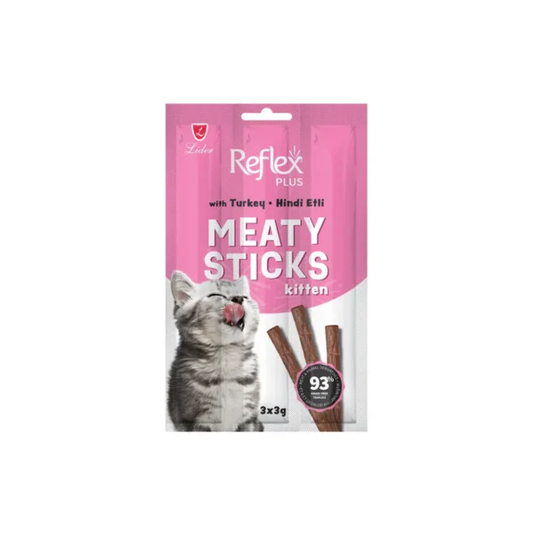 Reflex Kitten Meaty Sticks with Turkey 15 G