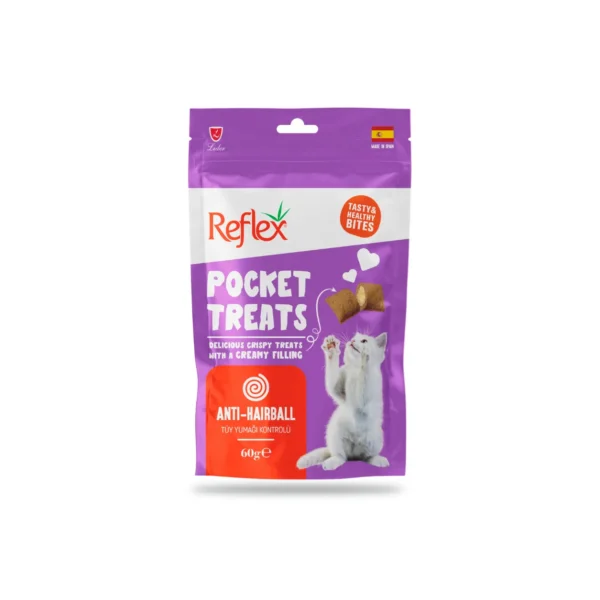 Reflex Happy Hour Hairball Adult Cat Treat 60 G