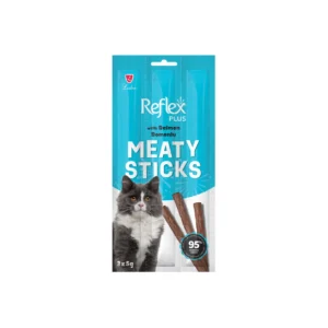 Reflex Adult Cat Meaty Sticks with Salmon 15 G