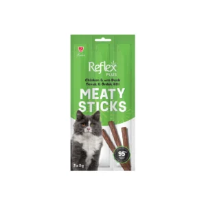 Reflex Adult Cat Meaty Sticks with Goose and Game Meat 15 G