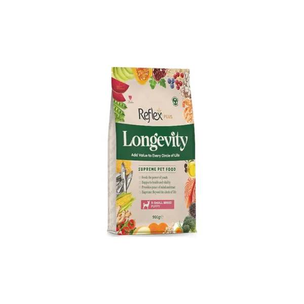 Reflex Plus Dry Food Puppy X-Small Breed Longevity 900 G