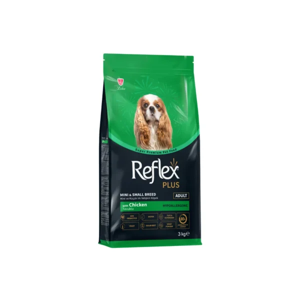 Reflex Plus Dry Food Adult Dog Mini & Small Breed with Chicken 3 KG