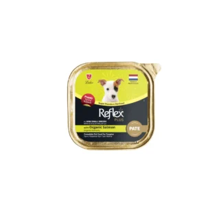 Reflex Plus Wet Pate Puppy Mini & Small Breed with Salmon Organic 85 G