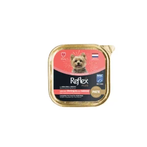 Reflex Plus Wet Pate Adult Dog Mini & Small Breed with Shrimp & Salmon 85 G
