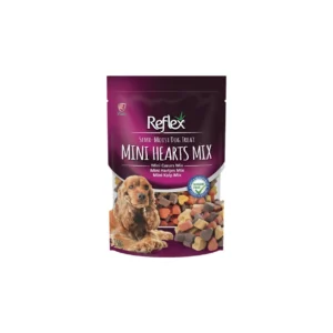 Reflex Semi-Moist Mini Heart Mix Dog Treat 150 G