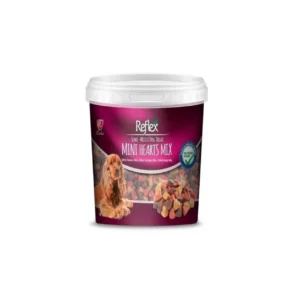 Reflex Semi-Moist Mini Heart Mix Dog Treat 500 G