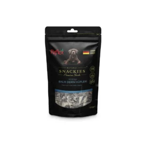Reflex Snackies Cod Skin Cubes Dog Treat 130 G