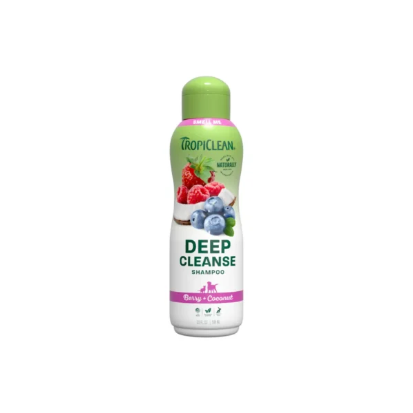 TropiClean شامپو سگ Berry & Coconut Deep Cleansing 20oz