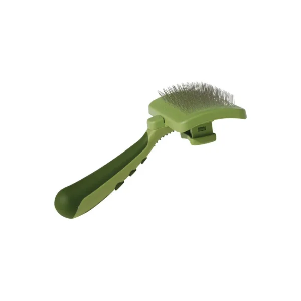 Safari برس سلیکون خودتمیزشونده حیوانات Self-Cleaning Slicker Brush