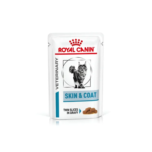 Royal Canin Skin & Coat 12x85 G (Yaş Mama)
