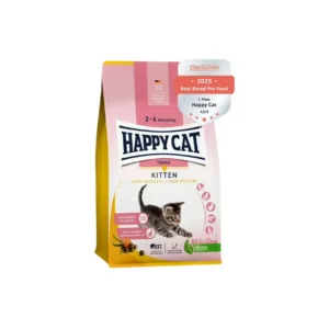 Happy Cat غذای خشک بچه‌گربه Young Kitten با طیور 1.3 KG
