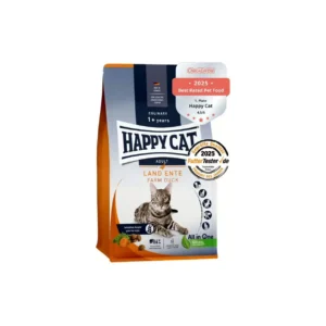 Happy Cat غذای خشک گربه بالغ Culinary Adult با اردک 300 G