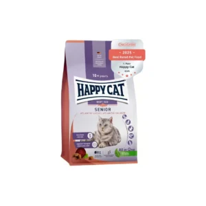 Happy Cat غذای خشک گربه سینیور Senior با سالمون آتلانتیک 300 G