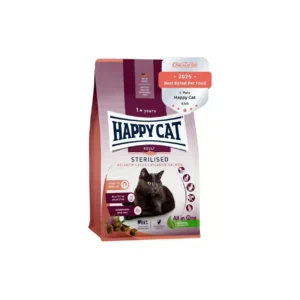 Happy Cat غذای خشک گربه عقیم‌شده Sterilised Adult با سالمون آتلانتیک 4 KG