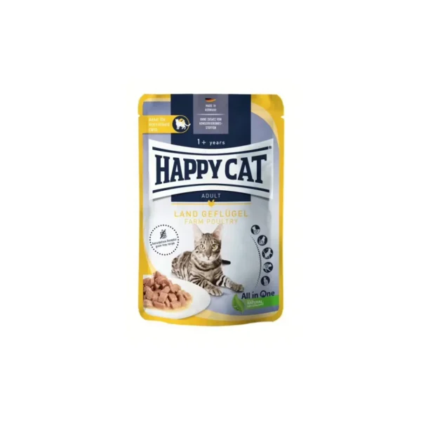 Happy Cat غذای مرطوب گربه Meat in Sauce Culinary Mix Pack 2 12×85 G