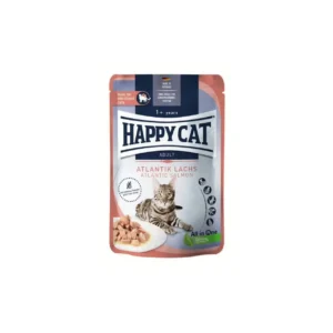 Happy Cat غذای مرطوب گربه Meat in Sauce Culinary با سالمون آتلانتیک 12x85 G