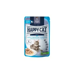 Happy Cat غذای مرطوب گربه Meat in Sauce Culinary با قزل‌آلا 12x85 G