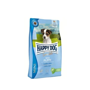 Happy Dog غذای خشک توله‌سگ Sensible Mini Puppy نژاد کوچک با طیور 800 گرم