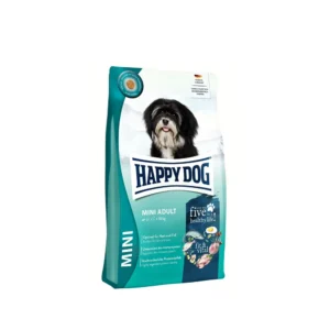 Happy Dog غذای خشک سگ بالغ fit & vital Mini Adult نژاد کوچک 300 گرم