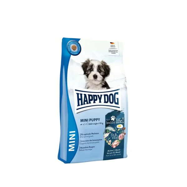 Happy Dog غذای خشک توله‌سگ fit & vital Mini Puppy نژاد کوچک 300 گرم