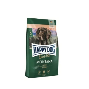 Happy Dog غذای خشک سگ بالغ Sensible Montana با اسب 300 گرم