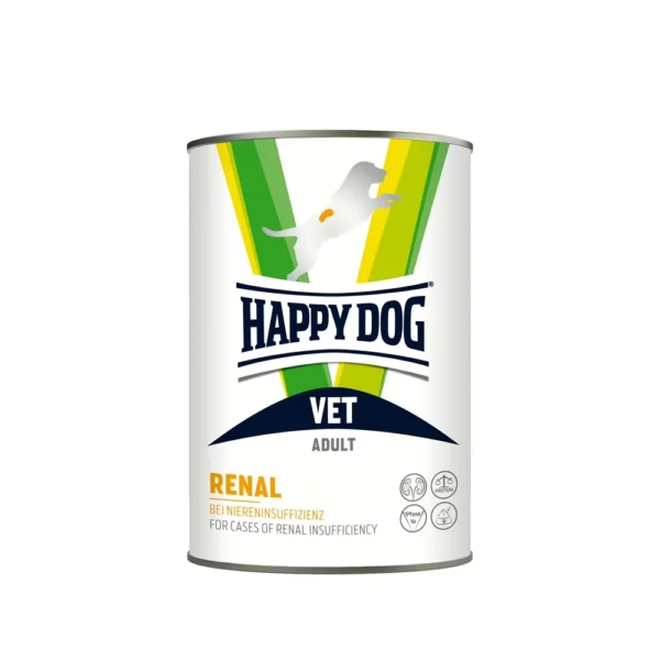 Happy Dog غذای مرطوب سگ بالغ VET Diet Renal wet 6×400 گرم