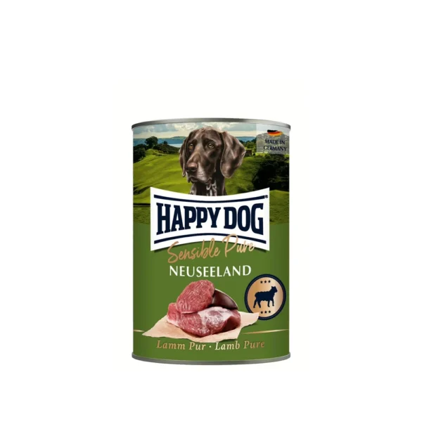 Happy Dog غذای مرطوب سگ بالغ Sensible Pure Neuseeland با بره 6×200 گرم