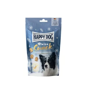 Happy Dog تشویقی سگ بالغ Winter snack with duck and rosehip با اردک 100 گرم