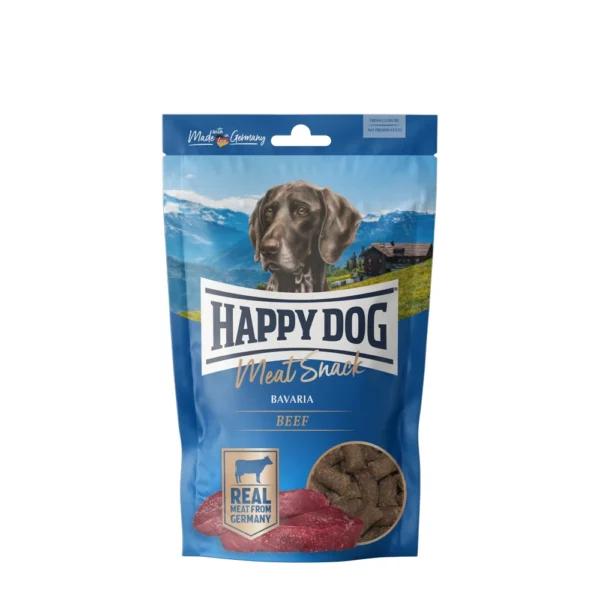 Happy Dog تشویقی سگ بالغ Meat Snack Bavaria با گوشت گاو 75 گرم