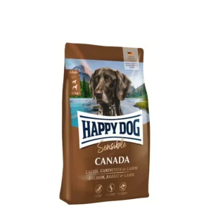 Happy Dog غذای خشک سگ بالغ Sensible Canada با بره، سالمون و خرگوش 1 کیلوگرم