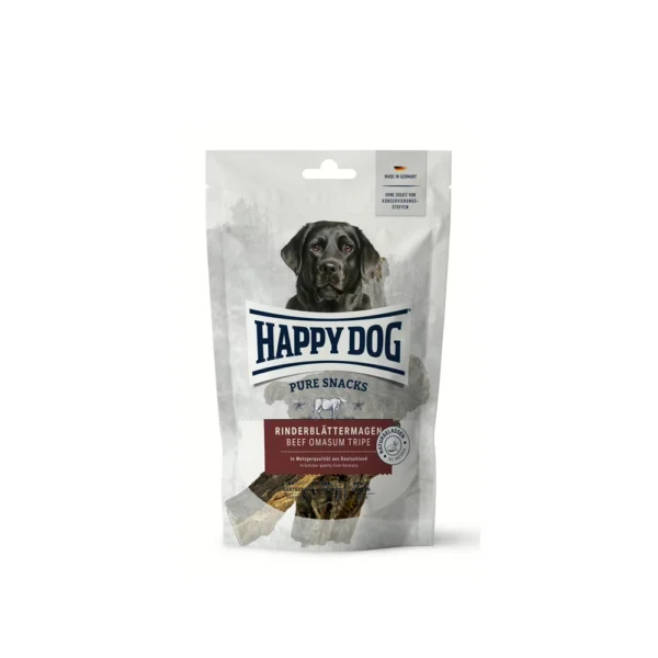 Happy Dog تشویقی جویدنی سگ بالغ Beef Omasum Tripe با گوشت گاو 250 گرم