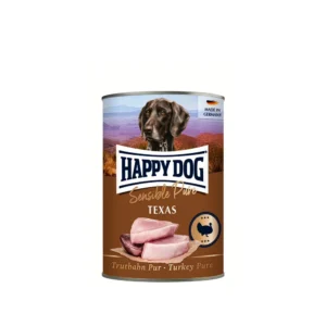 Happy Dog غذای مرطوب سگ بالغ Sensible Pure Texas با بوقلمون 6×200 گرم