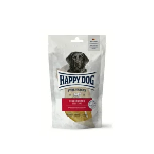 Happy Dog تشویقی جویدنی سگ بالغ Beef Ears با گوشت گاو 250 گرم
